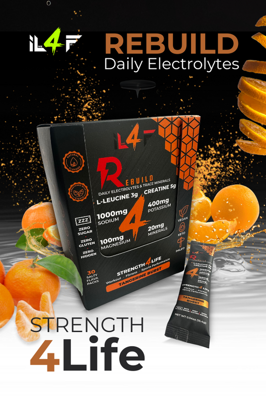 Rebuild Daily Electrolytes and Trace Minerals with Added Creatine and L-Leucine