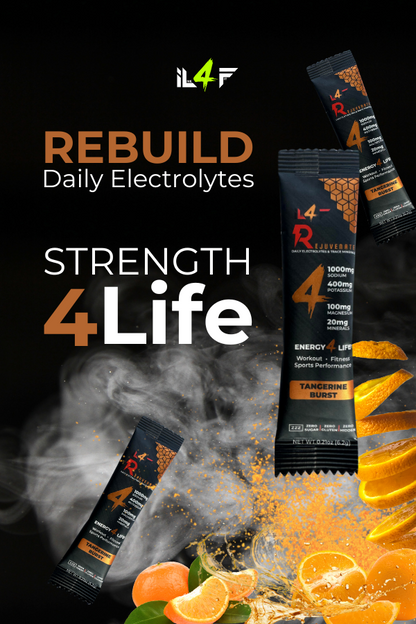 Rebuild Daily Electrolytes and Trace Minerals with Added Creatine and L-Leucine